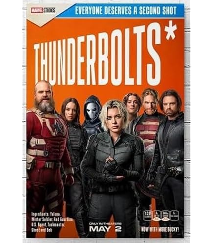 Amazon.co.jp: 映画 サンダーボルツ* ポスター 2025 Thunderbolts